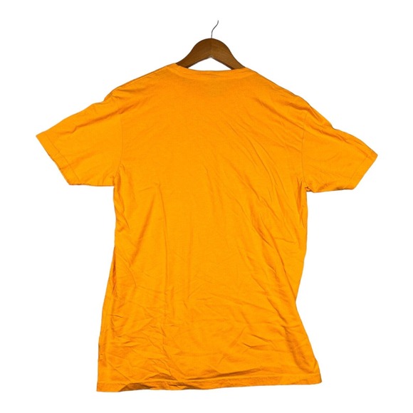 Run Where The Wild Things Are Gone for a Trail Running Men's T-Shirt Orange L - Picture 2 of 4